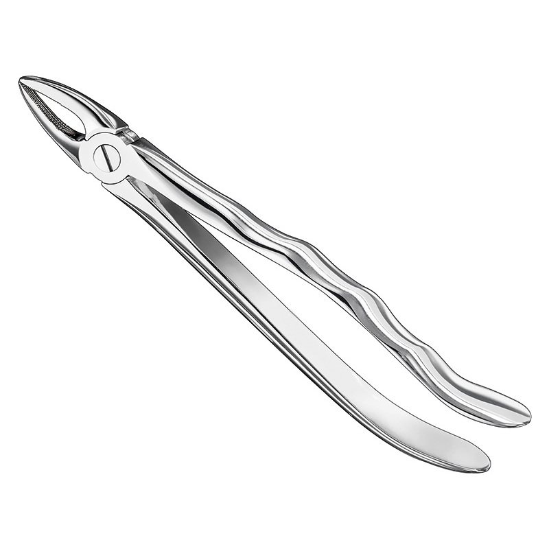 Extracting forceps, anat.